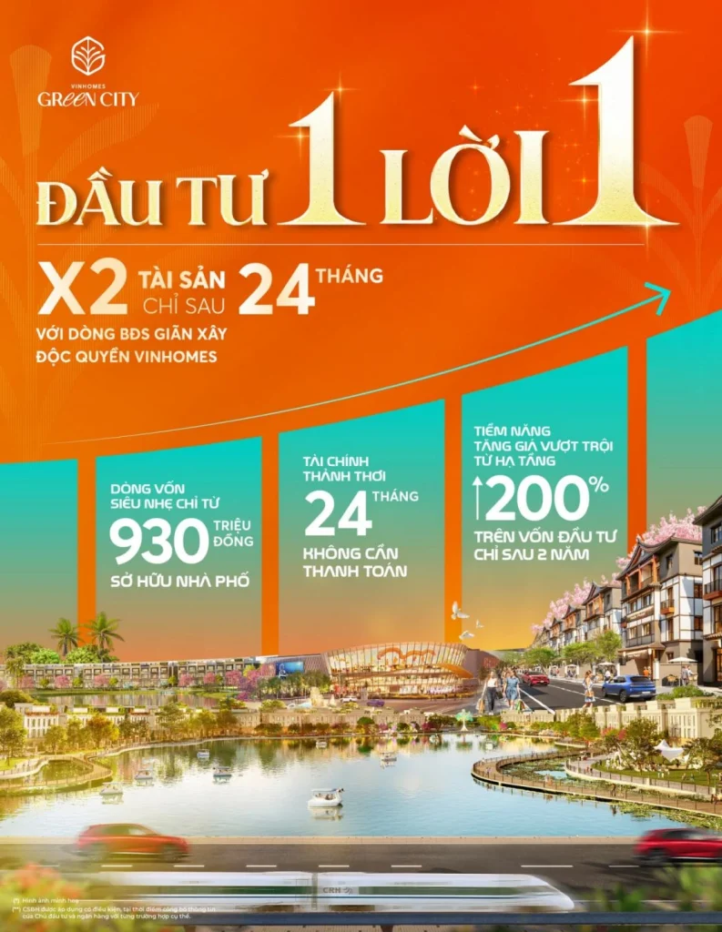 Vinhomes Green City 8 - Vinhomes Green City dau tu 1 loi 1 - Vinhomes Green City
